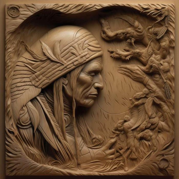 نموذج ثلاثي الأبعاد لآلة CNC 3D Art 